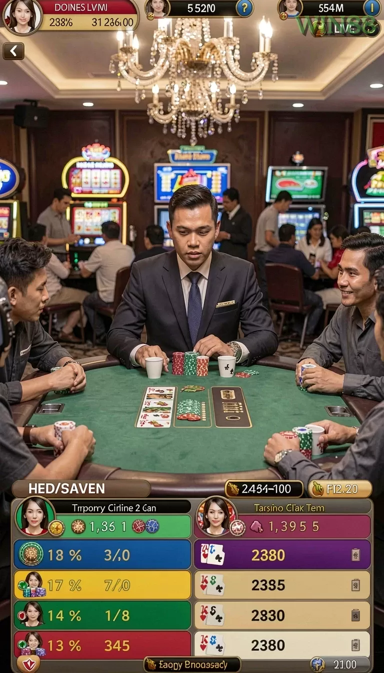 Cuplikan layar DEWANAGA77 — menu navigasi
