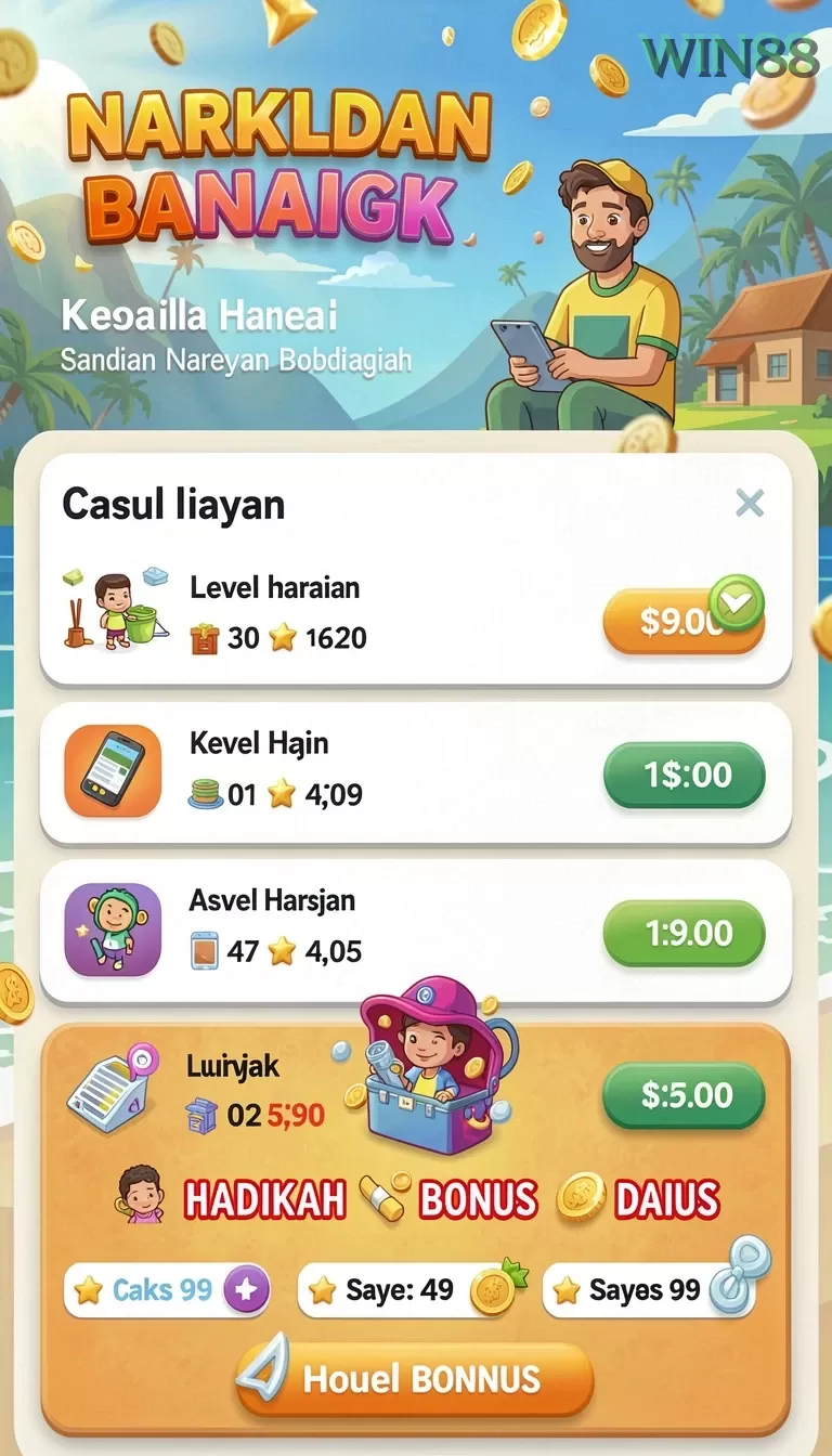 Cuplikan layar SLOT88 — pengaturan akun